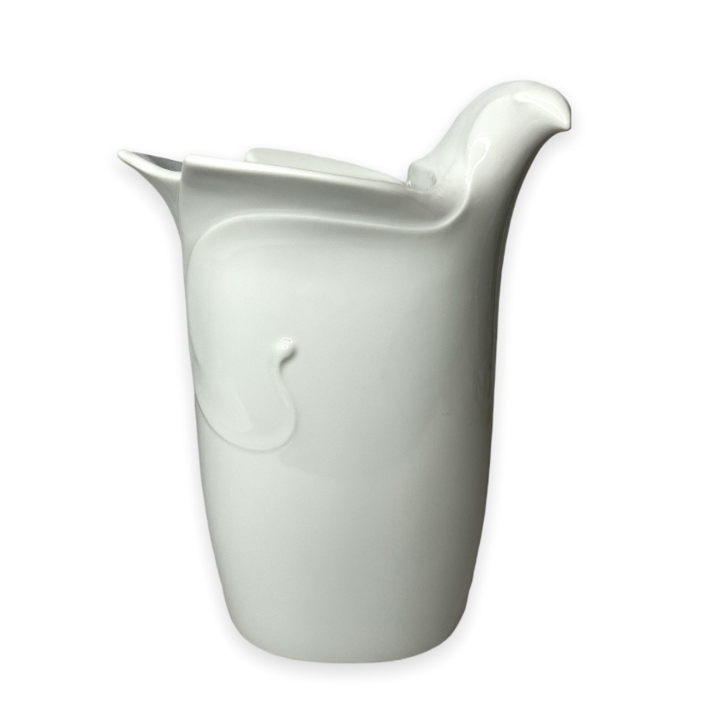 Dansk International Design Gunnar Cyren White Dove‎ 8" Bird Vase Japan